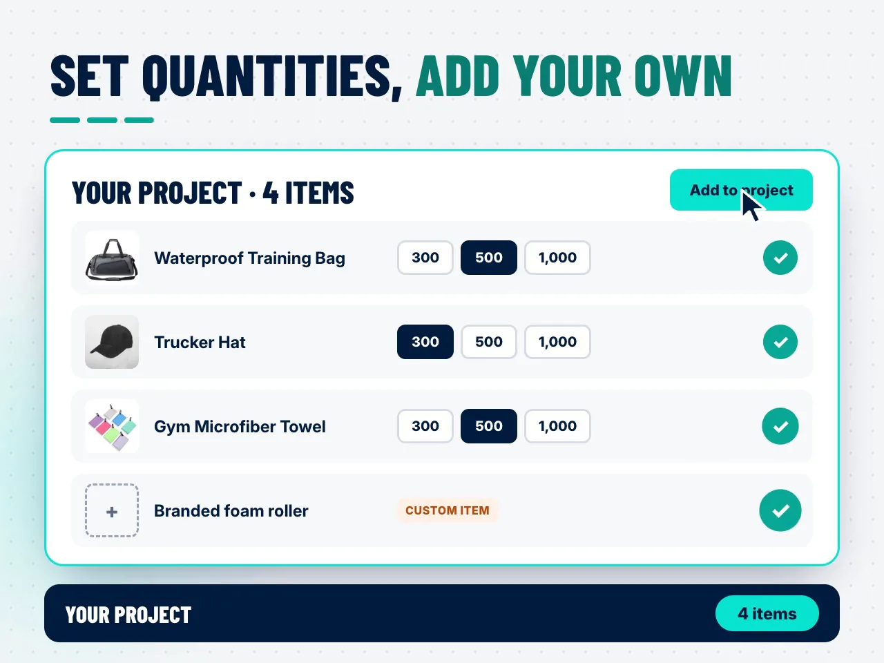 Your whole kit in one project